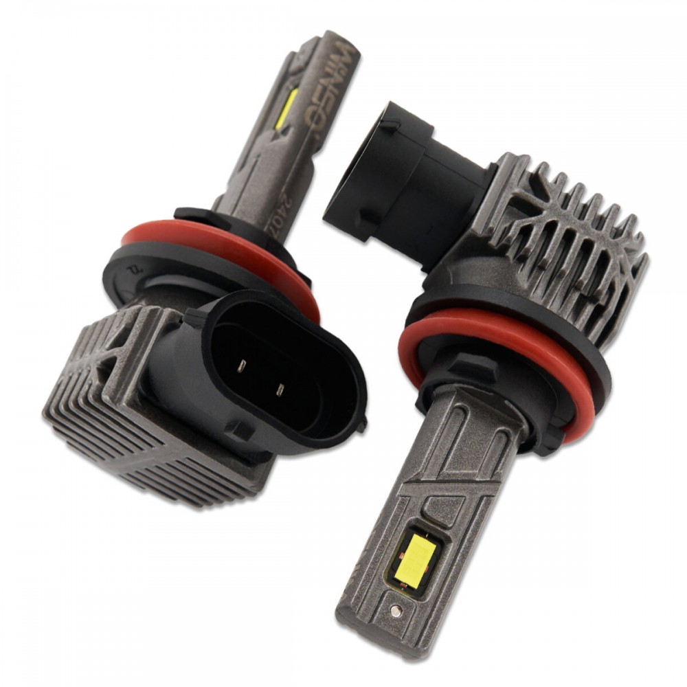 Автолампа Winso LED H8/H11/H16 12/24V 30Вт 3000Лм 6500K CSP3570 2шт