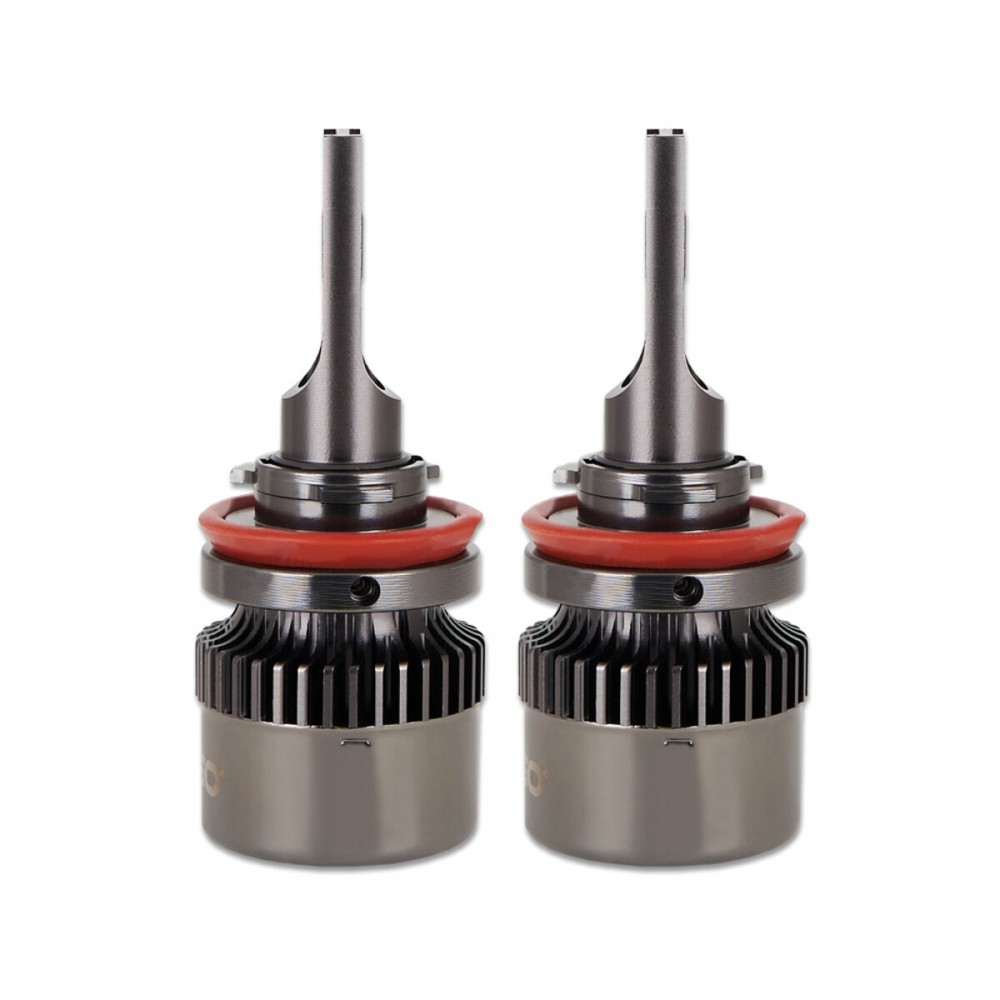 Автолампа Winso LED H8/H11/H16 12/24V 50Вт 5000Лм 6500K CSP3570 2шт