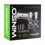Автолампа Winso LED H8/H11/H16 12/24V 50Вт 5000Лм 6500K CSP3570 2шт