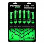 Набор отверток Winso Pro ударные (Go-Thru) с шестигранной опорой 6шт