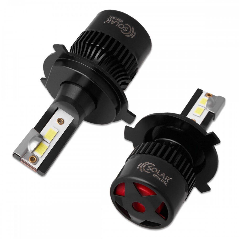 Автолампа Solar LED H4 12/24V 50W 5000Lm 6500K CSP3570 2шт