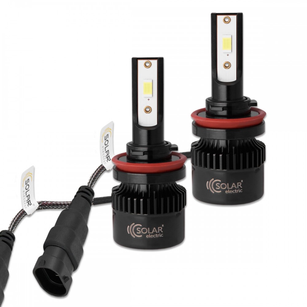 Автолампа Solar LED H8-H11-H16 12/24V 50W 5000Lm 6500K CSP3570