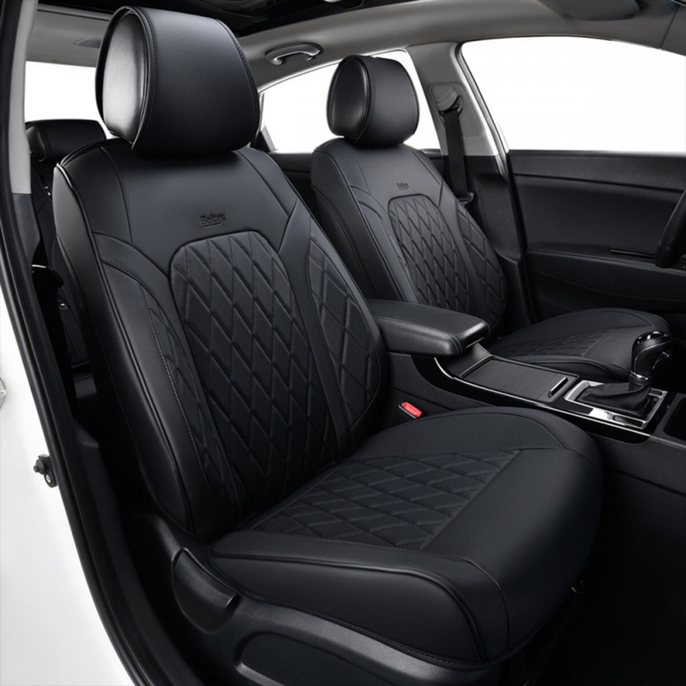 Комплект, 3D чехлы для сидений BELTEX Malibu, black