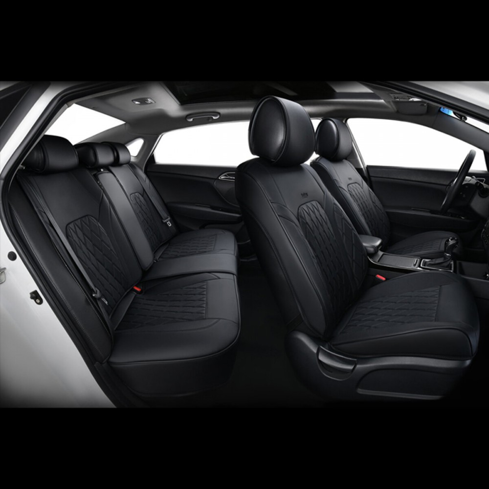 Комплект, 3D чехлы для сидений BELTEX Malibu, black