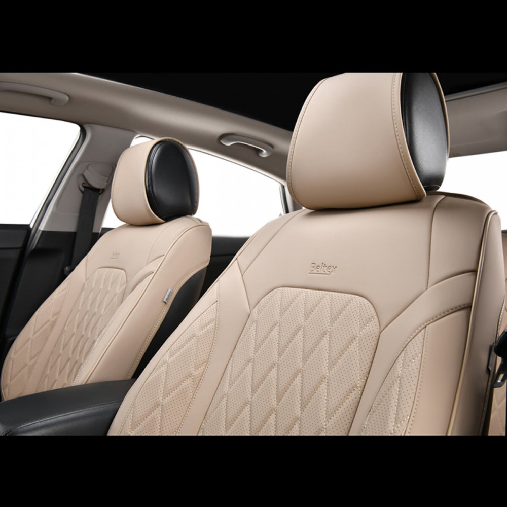 Комплект, 3D чехлы для сидений BELTEX Malibu, beige