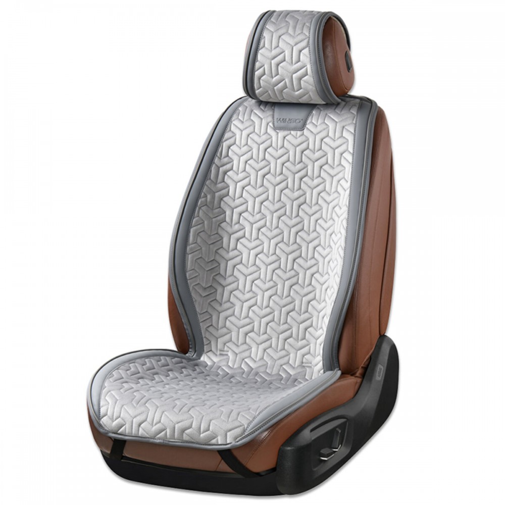 Премиум накидки для передних сидений Winso Pro DELTA, gray 2шт.
