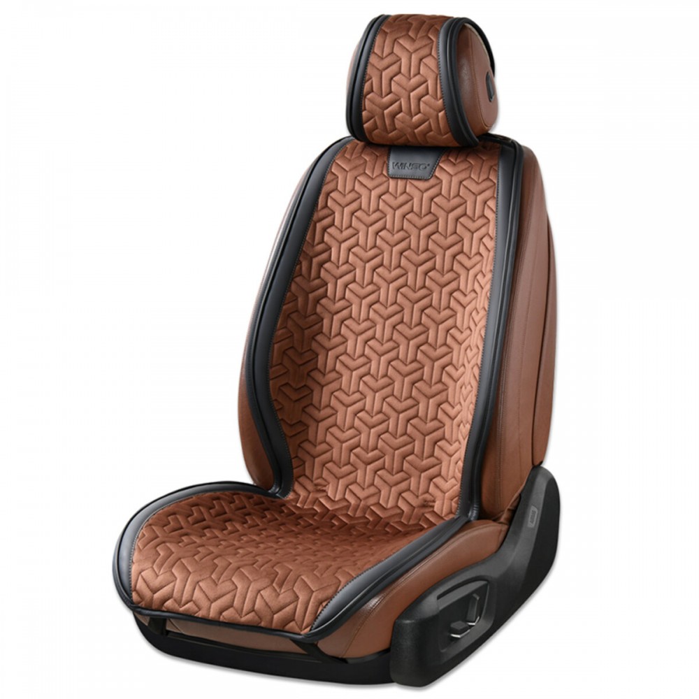 Премиум накидки для передних сидений Winso Pro DELTA, coffee-black 2шт.