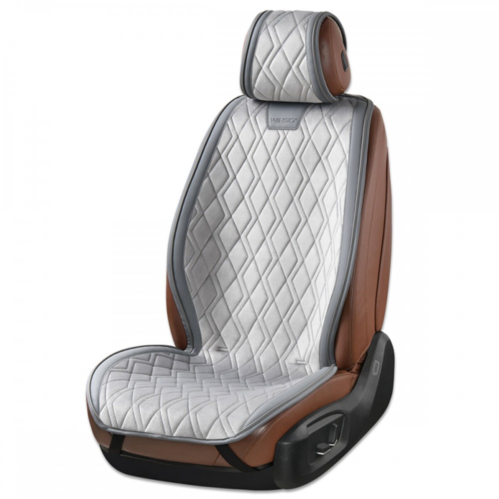 Премиум накидки для передних сидений Winso Pro PRESTIGE, gray 2шт.