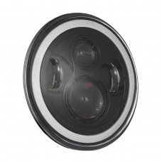 Фара світлодіодна Brevia 60W (4x5W ETI+DRL), 4800Lm/2160Lm, 6000K, 177x70мм 1шт