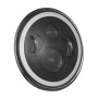 Фара светодиодная Brevia 60W (4x5W ETI+DRL), 4800Lm/2160Lm, 6000K, 177x70мм 1шт
