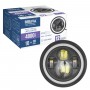 Фара светодиодная Brevia 60W (4x5W ETI+DRL), 4800Lm/2160Lm, 6000K, 177x70мм 1шт