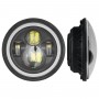 Фара светодиодная Brevia 60W (4x5W ETI+DRL), 4800Lm/2160Lm, 6000K, 177x70мм 1шт