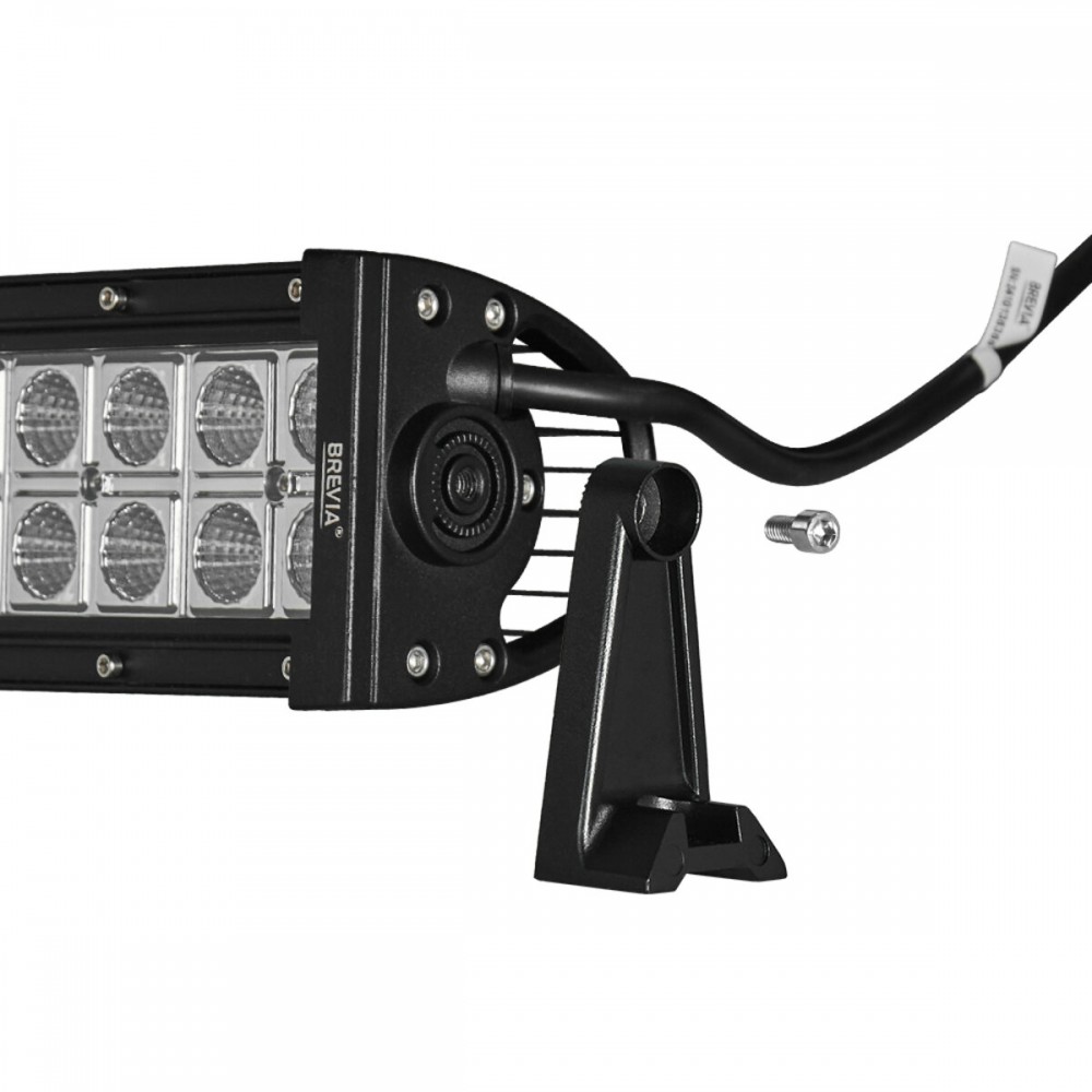 Фара светодиодная Brevia CREE Flood 120W (40x3W), 11200Lm, 554x82x90мм, 1шт