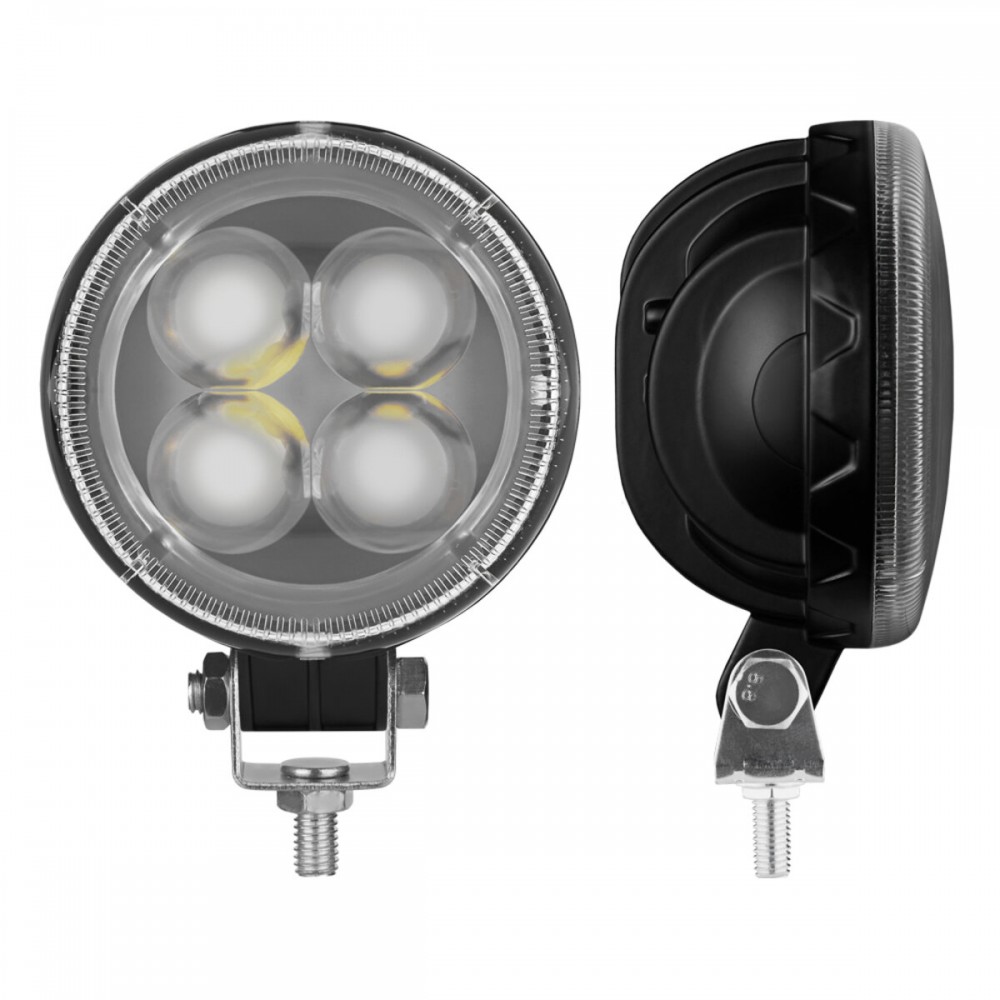 Фара светодиодная Brevia ERISTAR 4D Spot 10-30V, 12W (4x3W), 880Lm, 1шт