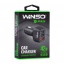 Автомобільний зарядний пристрій Winso PRO 42W 3xUSB-A