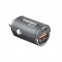 Автомобильное зарядное устройство Winso PRO 38W USB-C+USB-A mini Metal