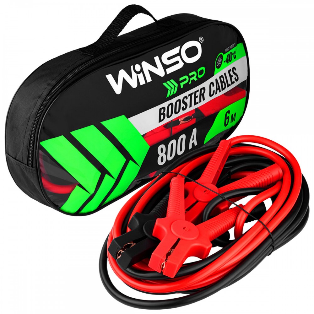 Провода-прикуриватели Winso PRO 800A, 6м