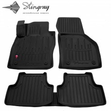 Комплект 3D килимків в салон автомобіля Renault Seat Leon III (5F) (2012-2019