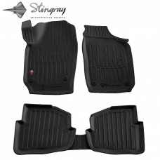 Комплект 3D килимків в салон автомобіля Volkswagen Polo IV (2001-2009)