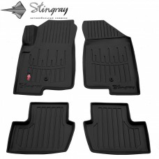 Комплект 3D ковриков в салон автомобиля Jeep Compass І (2006-2016)