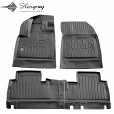 Комплект 3D килимків у салон TOYOTA ProAce City (2019-...) (without armrest)