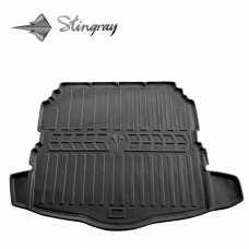 Коврик в багажник 3D для Nissan X-Trail (T33) (2021-...) (5 seats) (lower trunk)