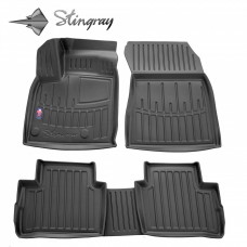 Комплект 3D ковриков в салон Nissan QASHQAI (J12) (2021-...)