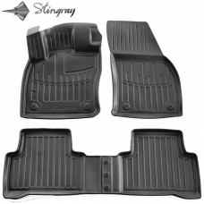 Комплект 3D килимків у салон Volkswagen Touran II (2015-...)
