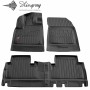 Комплект 3D килимків у салон Opel Combo E (2018-...) (with armrest)