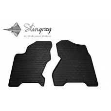 Передние автомобильные резиновые коврики (2 шт) для  JEEP Grand Cherokee (WJ) (1998-2004)