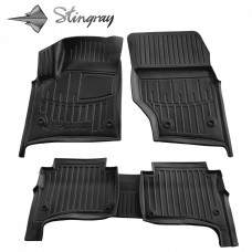 Комплект 3D килимків у салон Volkswagen Touareg I (7L) (2002-2010)
