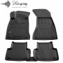 Комплект 3D килимків в салон Audi A4 (B9) 2015-
