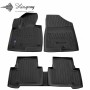 Комплект 3D ковриков в салон автомобиля Hyundai Santa Fe III (DM) (2012-2018)