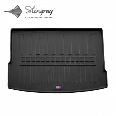 Килимок у багажник 3D для Volkswagen Tiguan II (2015-...) (5 seats) (upper trunk)