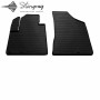 Передні автомобільні Гумові Килимки (2 шт) для  Hyundai Santa Fe II (CM) (2010-2012)