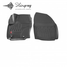 Передні гумові килимки для Ford Galaxy (WA6) (2006-2015) (OWAL clips)