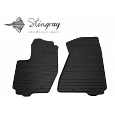 Передние автомобильные резиновые коврики (2 шт) для  JEEP Grand Cherokee (WK) (2005-2010)