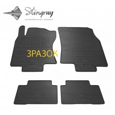 Комплект гумових килимків у салон Dodge RAM 1500 (Crew cab) (2018-...)