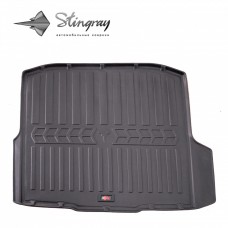Килимок у багажник 3D для Skoda Octavia III (A7) (2013-2020) (universal) (with 'ears')