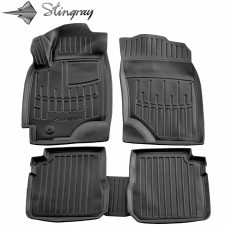 Комплект 3D ковриков в салон Mitsubishi Outlander (2003–2006)