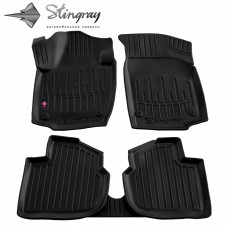 Комплект 3D килимків в салон автомобіля Seat Toledo IV (2012-2019)