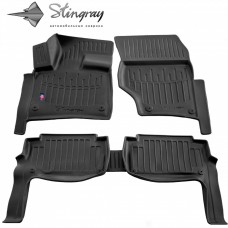Комплект 3D килимків в салон автомобіля Audi Q7 (4L) (2005-2015)