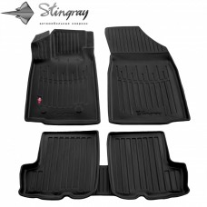 Комплект 3D килимків в салон автомобіля Renault Sandero Stepway I (2008-2012)