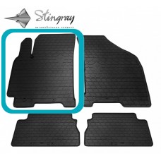 Гумовий Килимок в авто Передній лівий на Daewoo Gentra (2013-...)