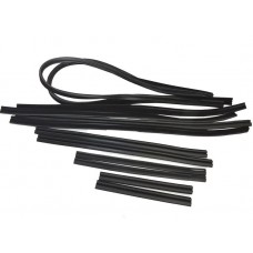 Ущільнювач опускного скла дверей ВАЗ 2104, 2105, 2107, 21073 (к-т 12шт)